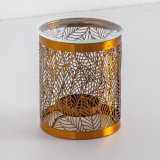 Brûle parfum Série Métally Leaves