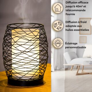 Diffuseur Ultrasonique avec Télécommande Volupsia