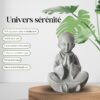 Statuette Bonze Grise – Image 2