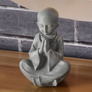 Statuette Bonze Grise