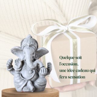 Statuette Ganesh Grise