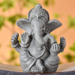 Statuette Ganesh Grise