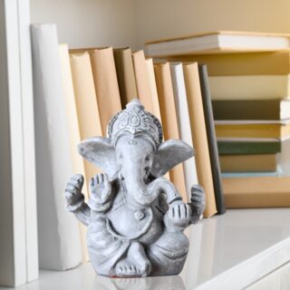 Statuette Ganesh Grise – Image 7