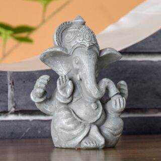 Statuette Ganesh Grise – Image 9