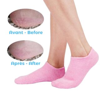 Chaussettes Rose SPA Hydratantes