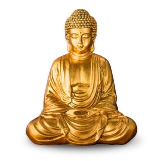 Statue Bouddha Méditation Or