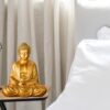 Statue Bouddha Méditation Or – Image 10