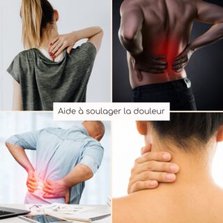 Roue de massage en bois
