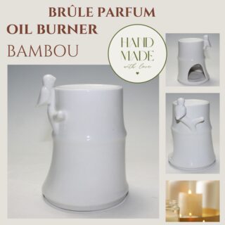 Brûle Parfum Céramique – Bambou