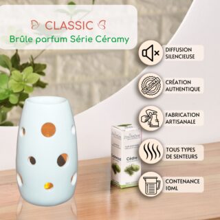 Brûle Parfum Céramique – Classic