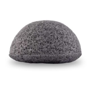 Éponge Konjac Pour Visage au Charbon de Bambou
