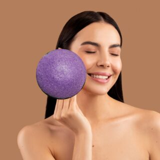 Éponge Konjac Pour Visage à la lavande