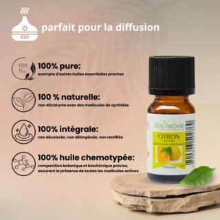 Huiles Essentielles Citron – 10 ml