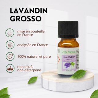 Huiles Essentielles Lavandin Grosso – 10 ml