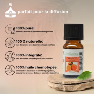 Huiles Essentielles Orange – 10 ml