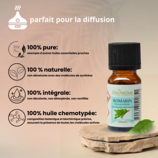 Huiles Essentielles Romarin – 10 ml