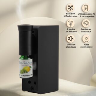 Diffuseur par Nébulisation Mobysens Noir