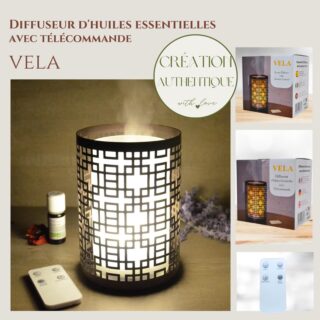 Diffuseur Ultrasonique avec Télécommande Vela