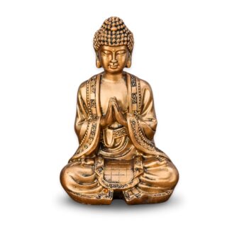 Statuette Bouddha Dorée Méditation 3