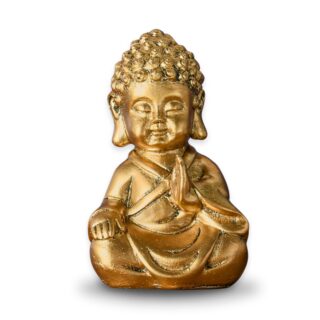 Statuette Baby Bouddha Doré