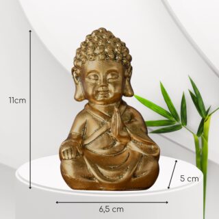 Statuette Baby Bouddha Doré