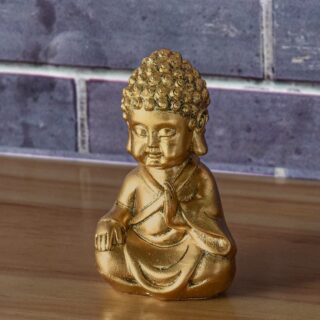 Statuette Baby Bouddha Doré