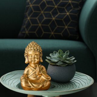 Statuette Baby Bouddha Doré – Image 6