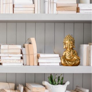Statuette Baby Bouddha Doré – Image 8