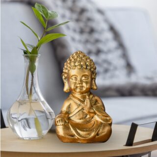 Statuette Baby Bouddha Doré – Image 9