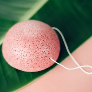 Éponge Konjac Pour Visage à l’Argile Rouge