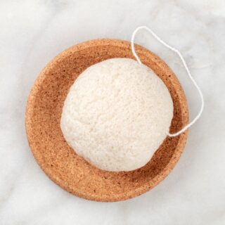 Éponge Konjac spéciale Yeux Nature