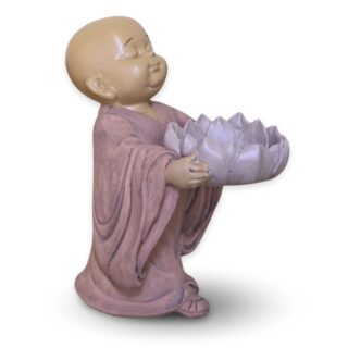 Statue Bougeoir Bouddha Débout