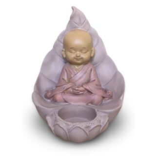 Statue Bougeoir Bouddha Assis