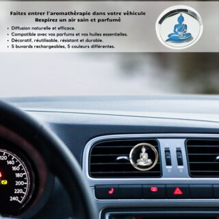 Diffuseur Voiture Clip’Arôme – Bouddha