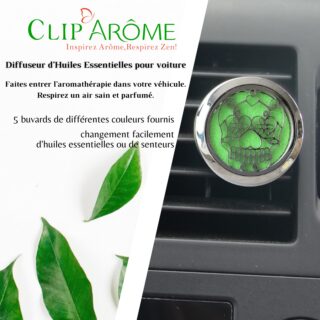 Diffuseur Voiture Clip’Arôme – Calavera