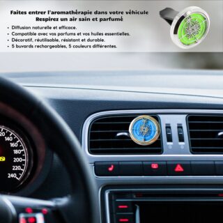 Diffuseur Voiture Clip’Arôme – Lotus