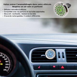 Diffuseur Voiture Clip’Arôme – Pétale de Fleur