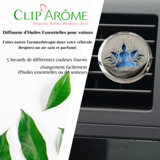 Diffuseur Voiture Clip’Arôme – Bodhi