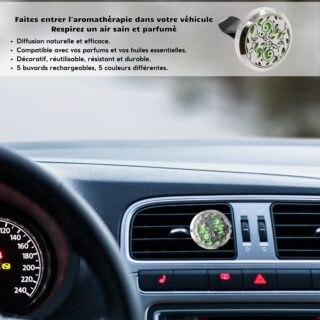 Diffuseur Voiture Clip’Arôme – Forêt Enchantée