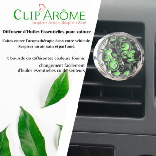 Diffuseur Voiture Clip’Arôme – Forêt Enchantée