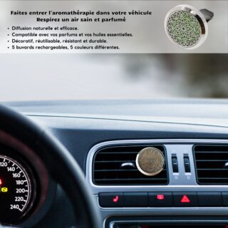 Diffuseur Voiture Clip’Arôme – Mandala