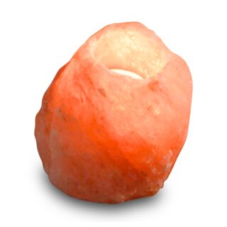 Bougeoir en Cristal de Sel Himalaya Rock 1kg