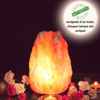 Lampe en sel d’Himalaya de 2 à 3 kg