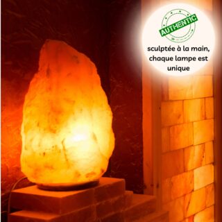 Lampe en sel d’Himalaya de 4 à 6 kg