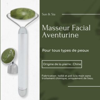 Masseur Visage Électrique Aventurine