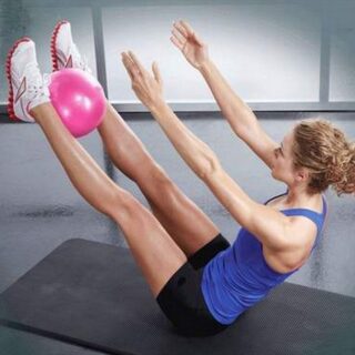 Ballon de Yoga Mini 25cm - Lot de 2 – Image 3