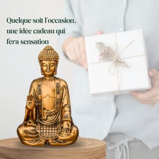 Statue Bodhi or H 19 cm