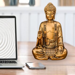 Statue Bodhi or H 19 cm