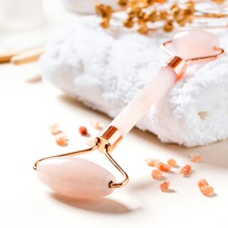 Masseur Visage en Quartz Rose – Image 10