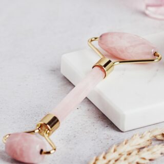 Masseur Visage en Quartz Rose – Image 14